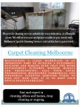 Carpet Steam Cleaning Melbourne PowerPoint PPT Presentation