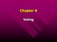 Voting PowerPoint PPT Presentation