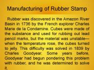 Merchem MD - Manufacturing process of Rubber Stamp