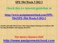 SPE 584 Week 5 DQ 2 PowerPoint PPT Presentation