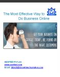 The Most Effective Way to Do Business Online PowerPoint PPT Presentation
