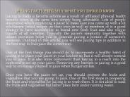 Juicing Facts Precisely what You should know