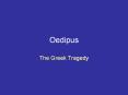 Oedipus PowerPoint PPT Presentation