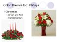 Color Themes for Holidays PowerPoint PPT Presentation