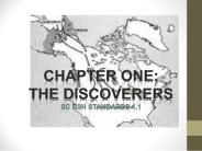 CH. 1 NEW WORLD BEGINNINGS