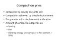 Compaction piles PowerPoint PPT Presentation
