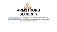 Security Companies in London (1)