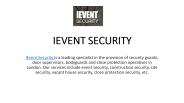 Event Security Services