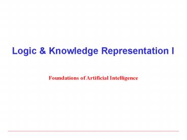 Logic presentation | free to download