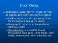 Econ Geog PowerPoint PPT Presentation