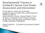 Dr Ian Barron, University of Dundee