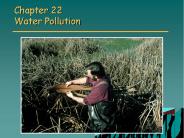 Chapter 22 Water Pollution