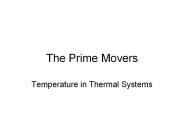 The Prime Movers
