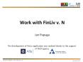Work with FinLiv v. N PowerPoint PPT Presentation