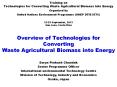 Overview of Technologies for Converting Waste Agricultural Biomass into Energy PowerPoint PPT Presentation