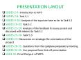 PRESENTATION LAYOUT PowerPoint PPT Presentation