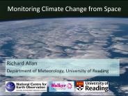 Monitoring Climate Change from Space