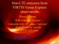 Non-LTE emission from VIRTIS/Venus Express observations PowerPoint PPT Presentation