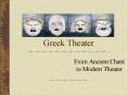 Greek Theater PowerPoint PPT Presentation