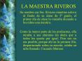 LA MAESTRA RIVEROS PowerPoint PPT Presentation