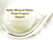 Refer Mineral Water Plant Project Report (1)