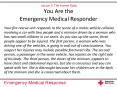 You Are the Emergency Medical Responder PowerPoint PPT Presentation