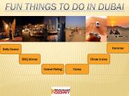 Fun things to do in Dubai