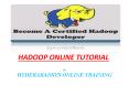 Hadoop online tutorial  | Hadoop Tutorial online Course  IN USA, UK, CANADA,MALAYSIA, AUSTRALIA, INDIA, SINGAPORE. PowerPoint PPT Presentation
