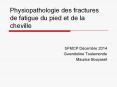 Physiopathologie des fractures de fatigue du pied et de la cheville PowerPoint PPT Presentation