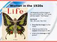 Women in the 1920s PowerPoint PPT Presentation