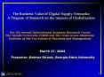 The 5th Annual International Business Research Forum The Temple University CIBER and The Irwin Gross eBusiness Institute at the Fox School of Business and Management PowerPoint PPT Presentation