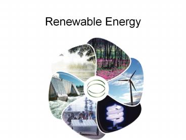 Renewable Energy
