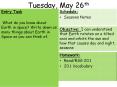 Tuesday, May 26th PowerPoint PPT Presentation