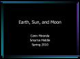 Earth, Sun, and Moon PowerPoint PPT Presentation