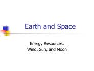 Earth and Space