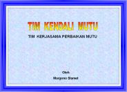 TAHAP-TAHAP PEMBENTUKAN TIM KERJASAMA