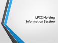 LFCC Nursing Information Session PowerPoint PPT Presentation