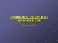SINDROMES EPILEPTICOS SINTOMATICOS PowerPoint PPT Presentation