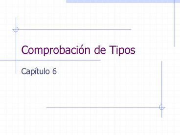 Comprobaci