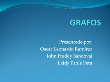 GRAFOS