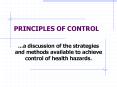PRINCIPLES OF CONTROL PowerPoint PPT Presentation