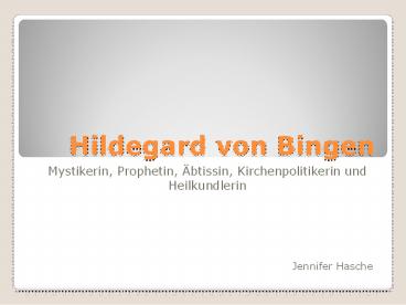 Hildegard von Bingen