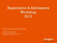 Charlotte French- Registrar