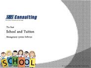 School and Tuition Management System