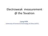 Electroweak measurement