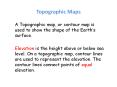 Topographic Maps PowerPoint PPT Presentation