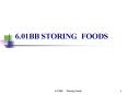 6.01BB STORING FOODS PowerPoint PPT Presentation
