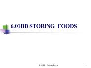 6.01BB STORING FOODS