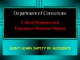 Department%20of%20Corrections PowerPoint PPT Presentation
