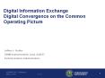 Digital Information Exchange Digital Convergence on the Common Operating Picture PowerPoint PPT Presentation